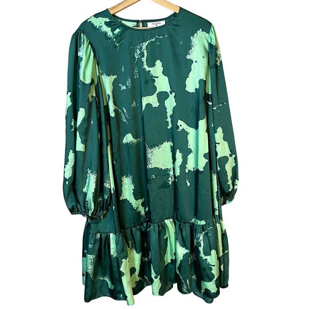 Alexis x Target Green Long Sleeve Dress in Green … - image 4