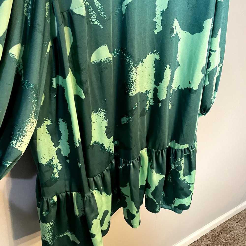 Alexis x Target Green Long Sleeve Dress in Green … - image 9
