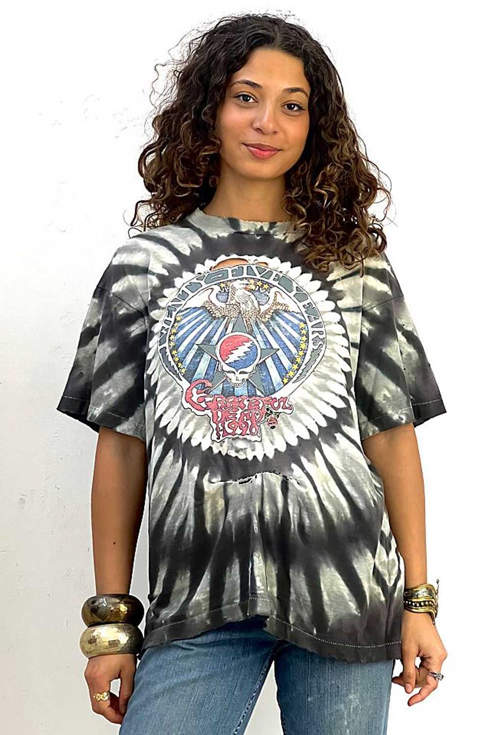 Vintage 1990's Grateful Dead T Selected by Anna C… - image 1