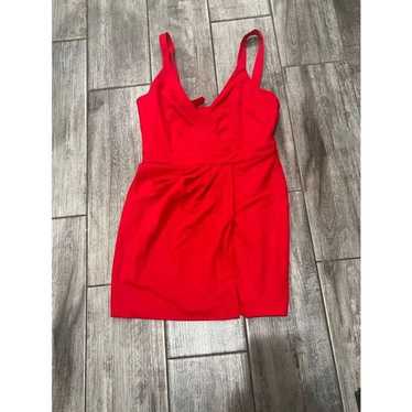 NBD Red Mini Dress Size Medium - image 1