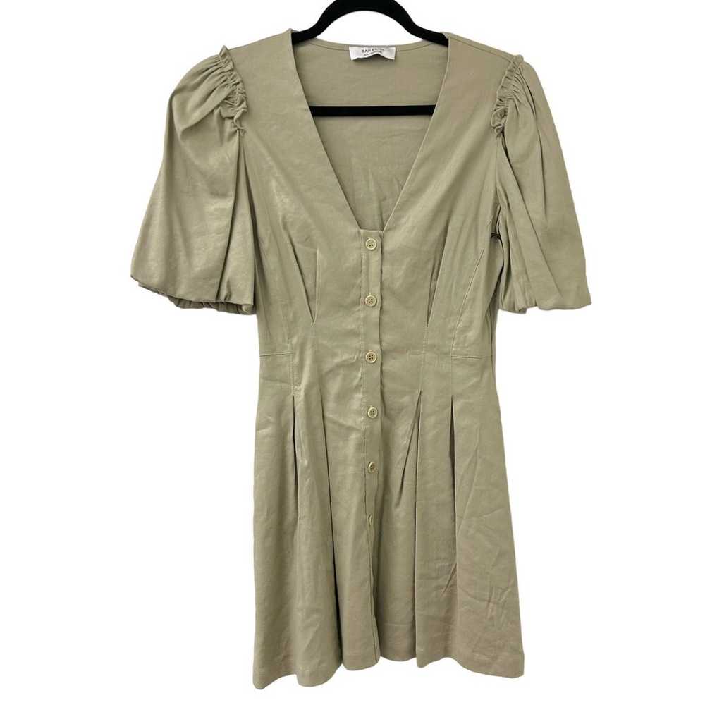 Bailey/44 Olinda Puff Sleeve Mini Dress In Driftw… - image 2