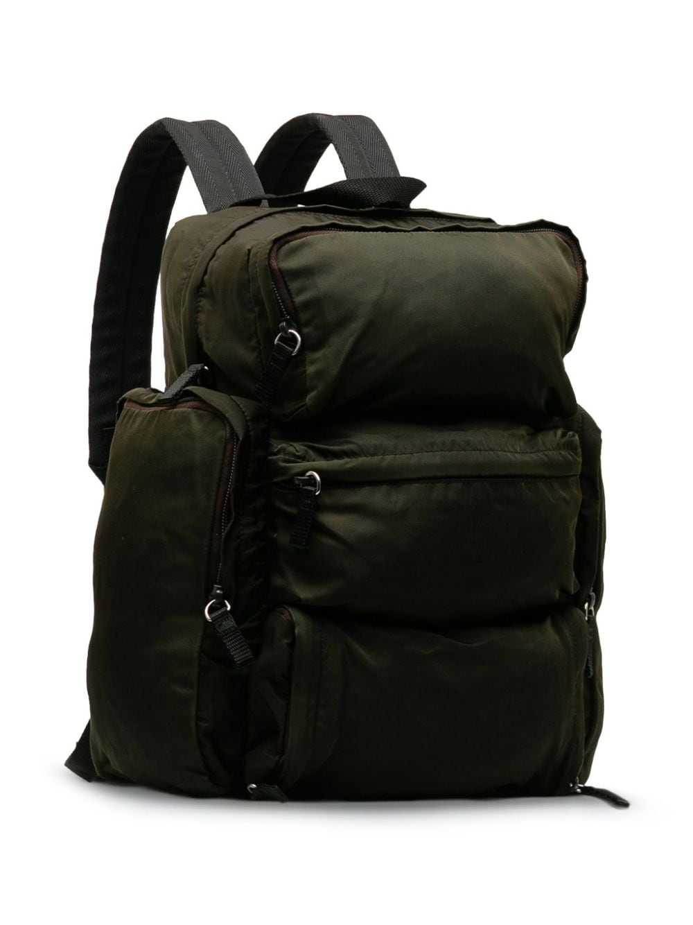 Prada Pre-Owned 2000-2013 triangle logo backpack … - image 3