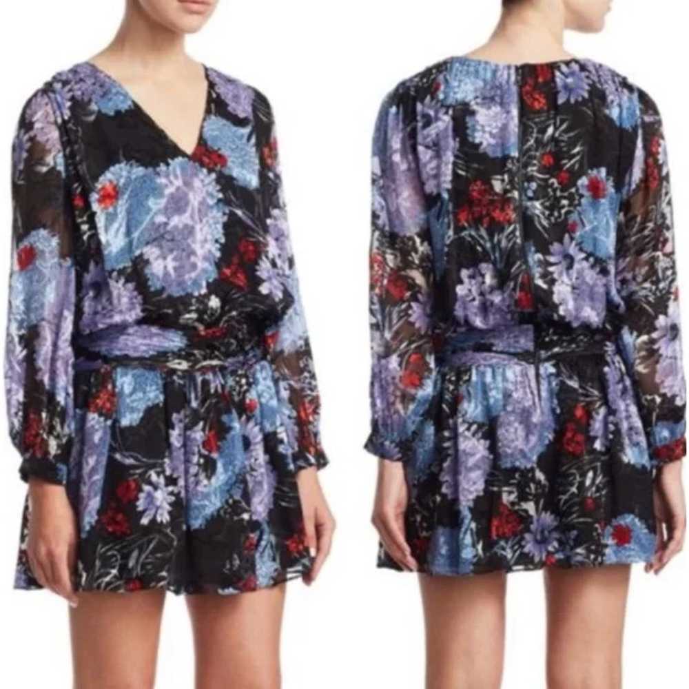 Alice + Olivia Silk Dress Women's 8 Long Sleeve B… - image 2