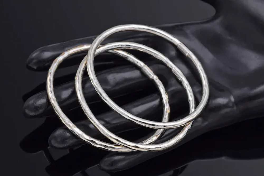 Set of 3 Ippolita Fatto A Mano Sterling Silver Ha… - image 5