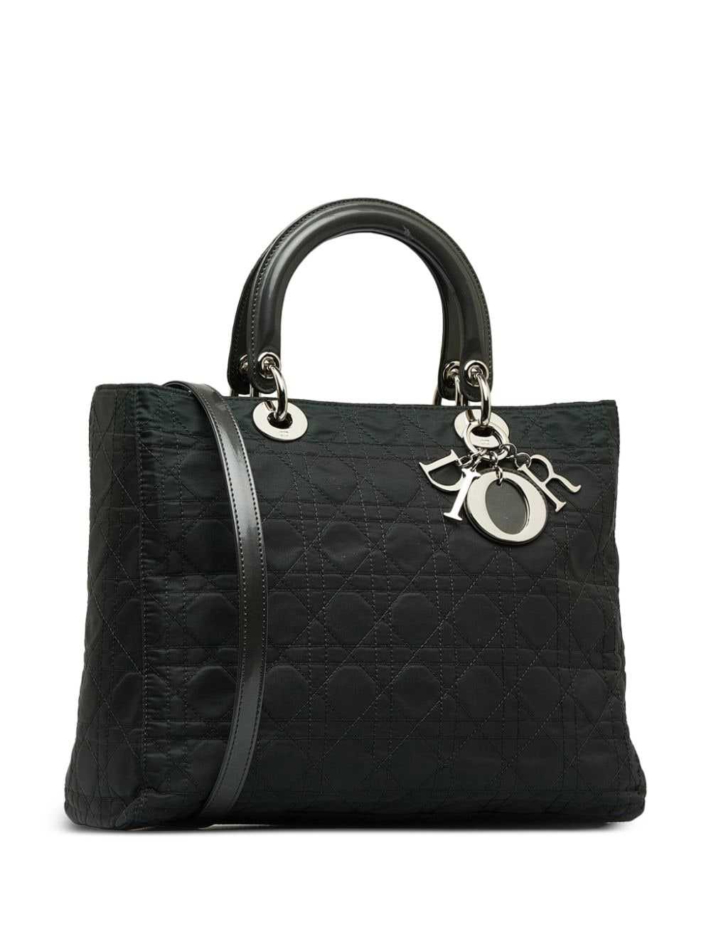 Christian Dior Pre-Owned 2000 Lady Dior handbag -… - image 3