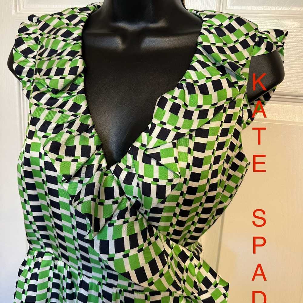 Kate Spade Aubrey Silk Dress - Size 2 - Retails $… - image 2
