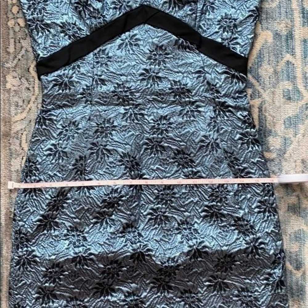 HOLIDAY DRESS VTG 1950’s Metallic cocktail dress - image 12