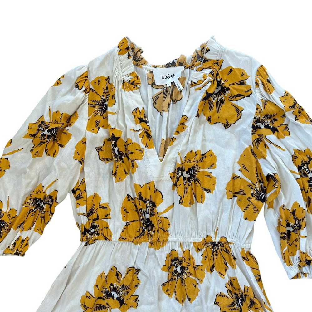 ba&sh Kory Floral Print Midi Dress - image 6