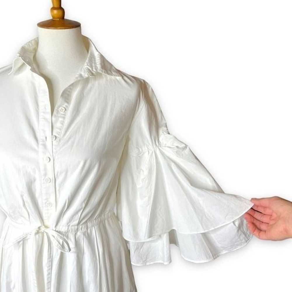 Rosie Assoulin Poplin Voluminous Cotton Shirt Dre… - image 8