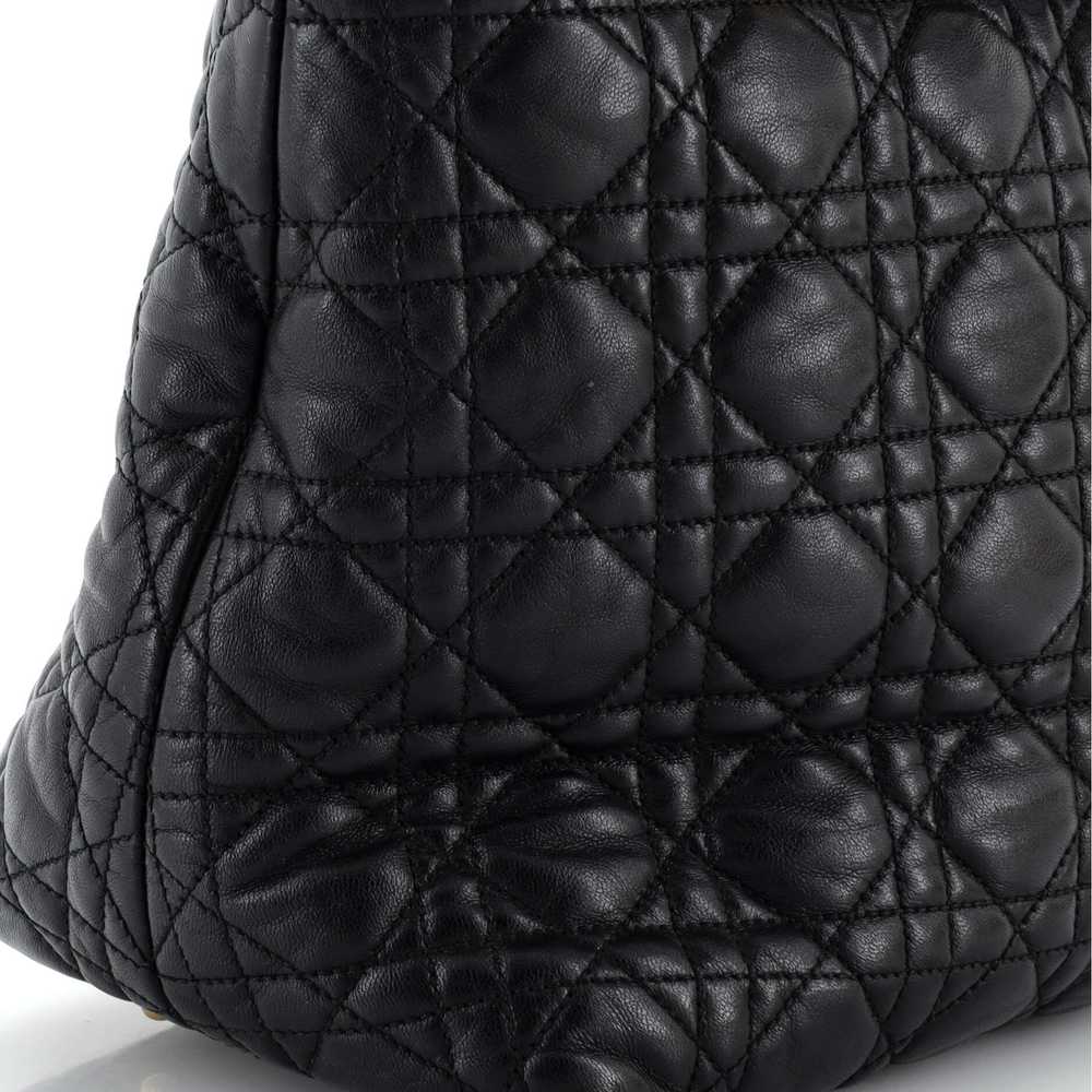 Christian Dior Lady Dior Soft Tote Cannage Quilt … - image 8