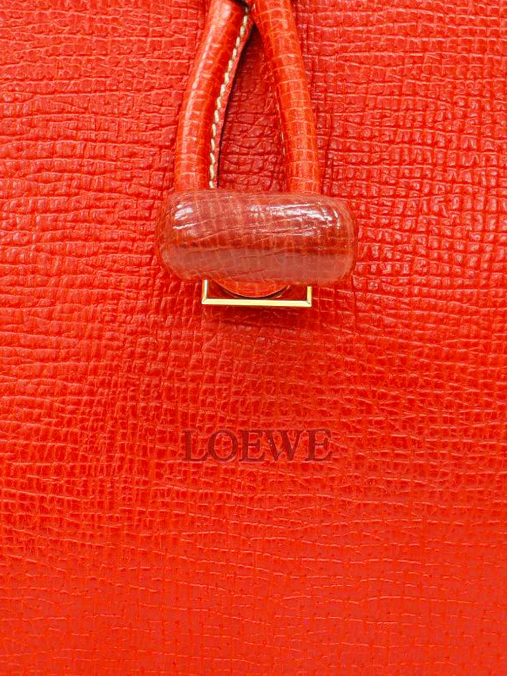 Loewe 2010s Red Mini Toggle Shoulder Bag - image 4
