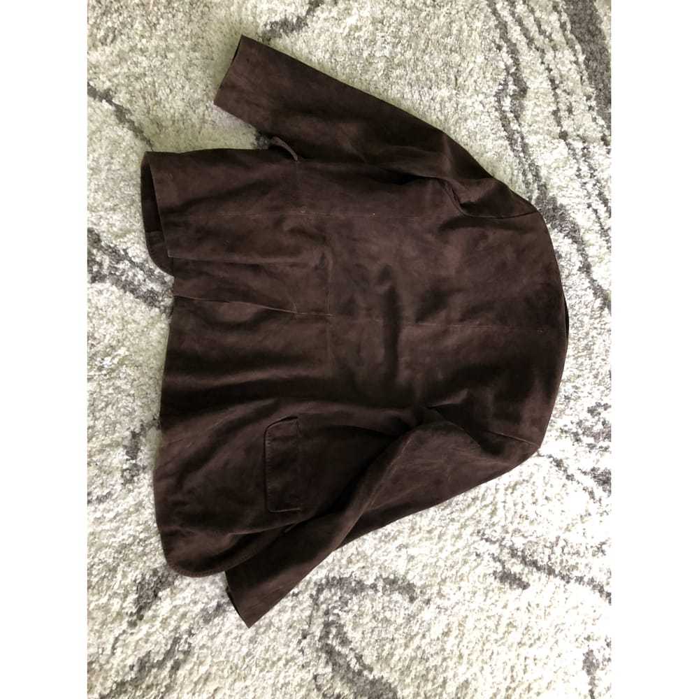 Ermenegildo Zegna Leather coat - image 6