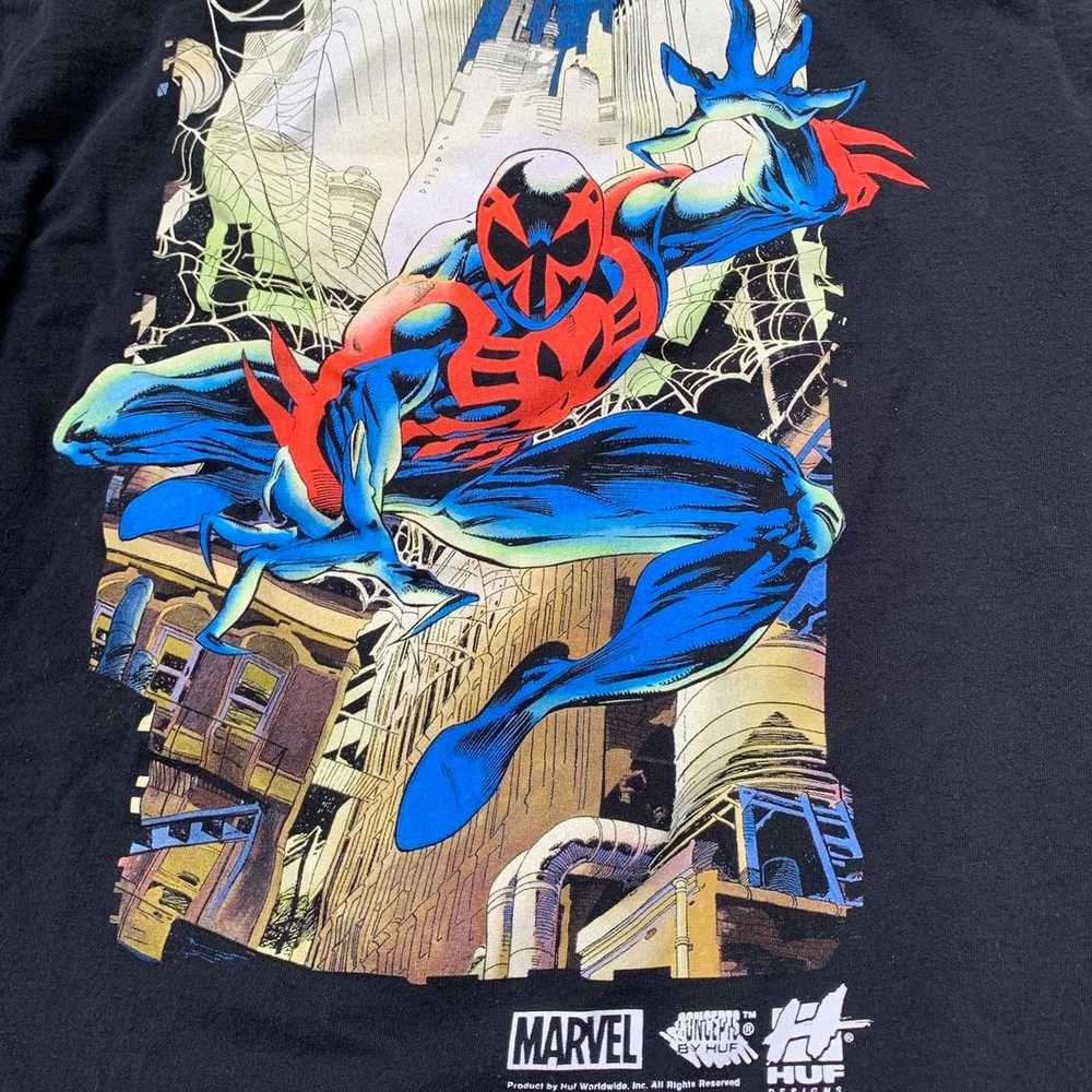 Huf Vintage Black Marvel x HUF Spider-man 2099 Art - image 5