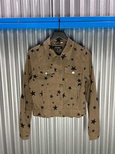 Designer JouJou Star Print Denim Jacket