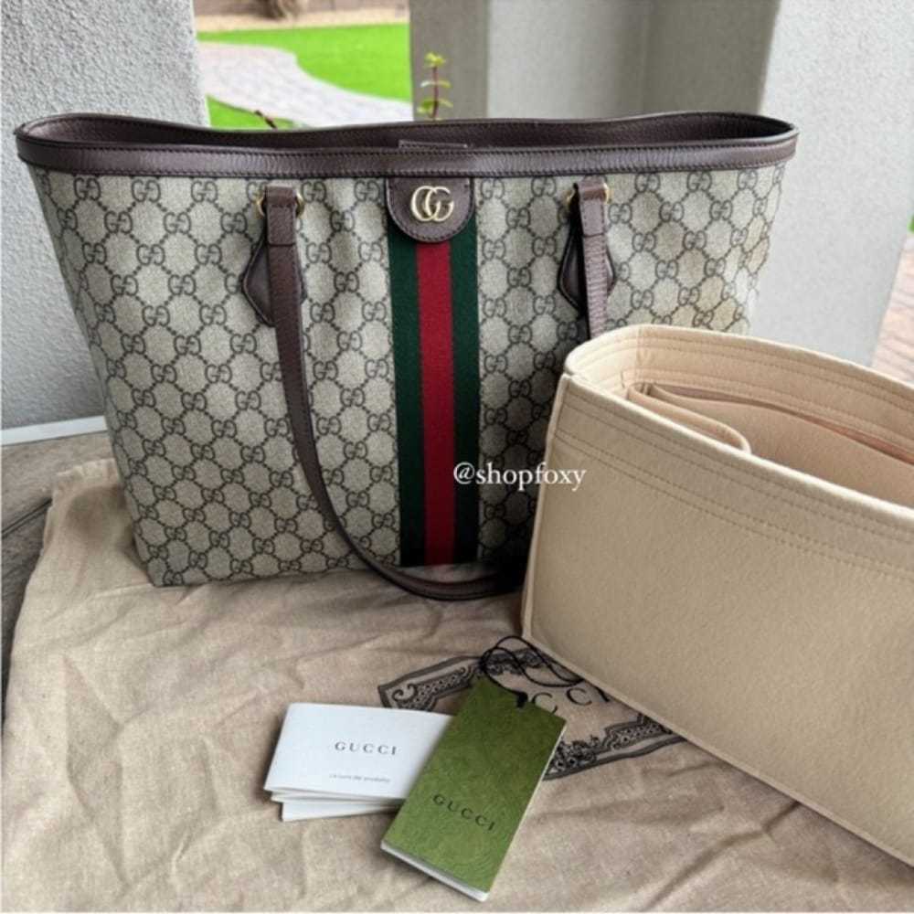 Gucci Ophidia leather tote - image 4