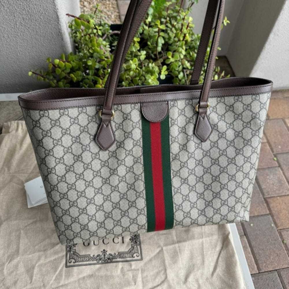Gucci Ophidia leather tote - image 7