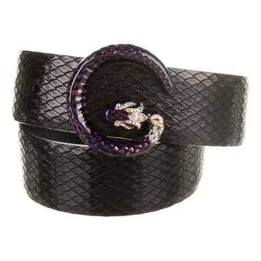 Gucci Python belt