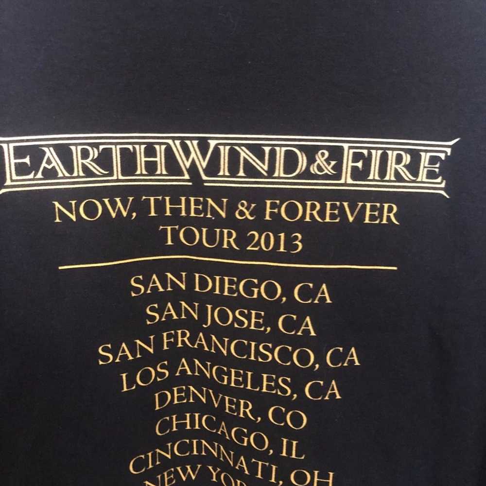 Earth Wind and Fire concert tour 2013 t shirt gre… - image 3