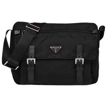 Prada Re-Nylon leather crossbody bag