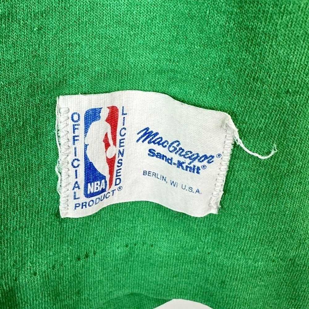 Vtg Boston Celtics Pride MacGregor Sand Knit Sing… - image 3