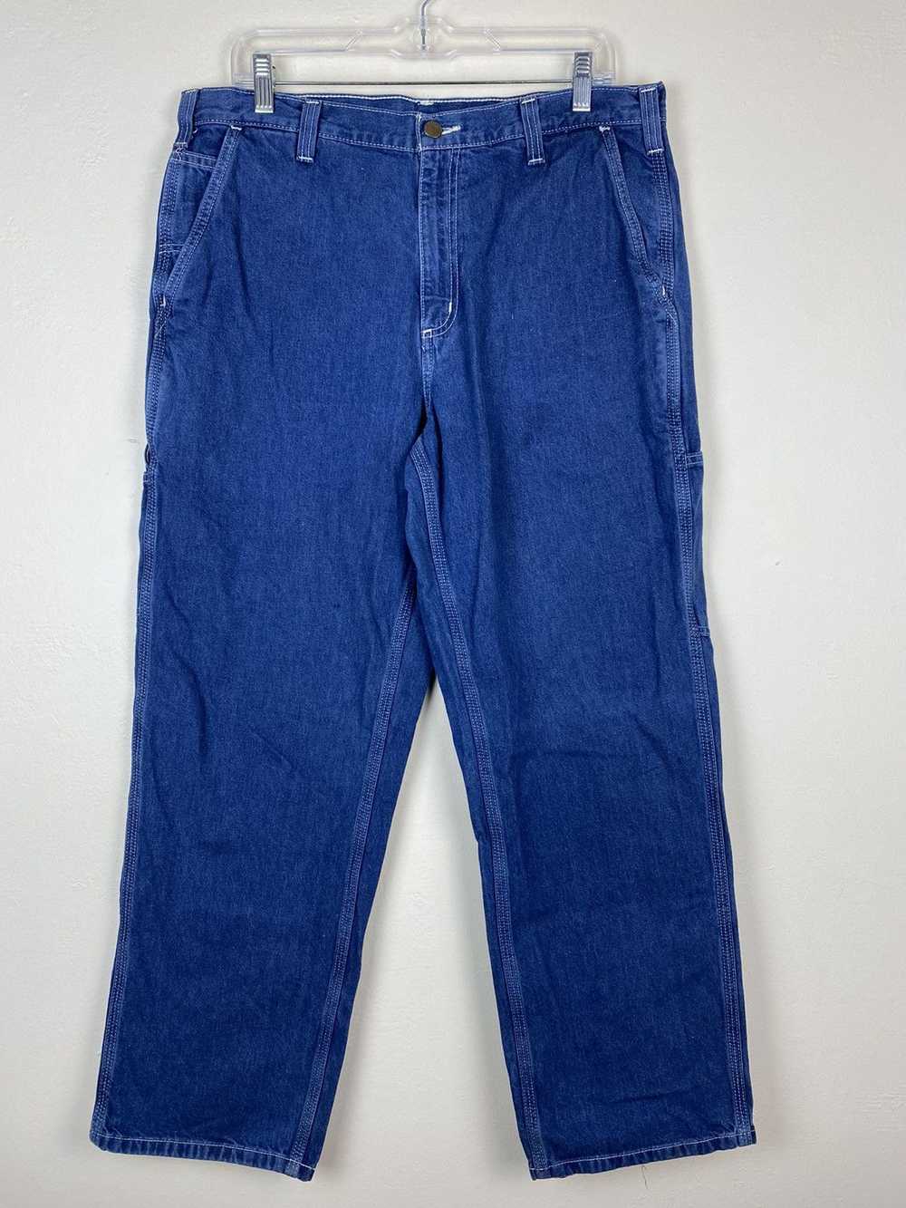 Carhartt × Streetwear × Vintage Vintage Blue Cont… - image 3