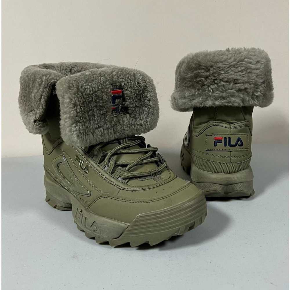 Fila × Streetwear × Vintage FILA Disruptor Shearl… - image 4