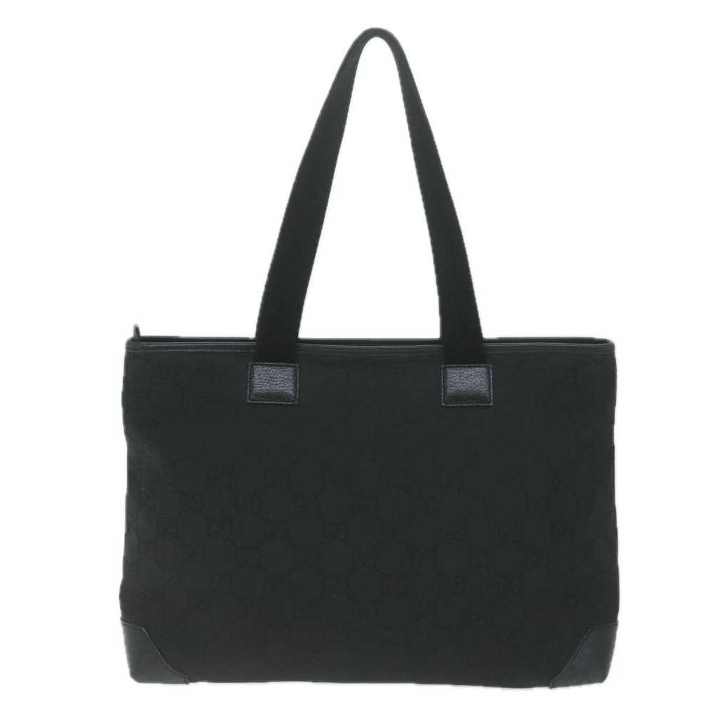 Gucci GUCCI GG Canvas Tote Bag Outlet Black 18044… - image 2