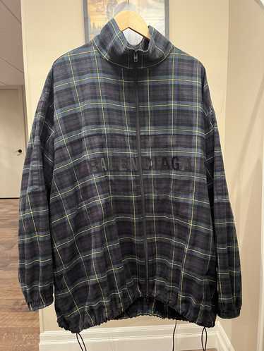 Balenciaga Balenciaga Oversized Plade Coat