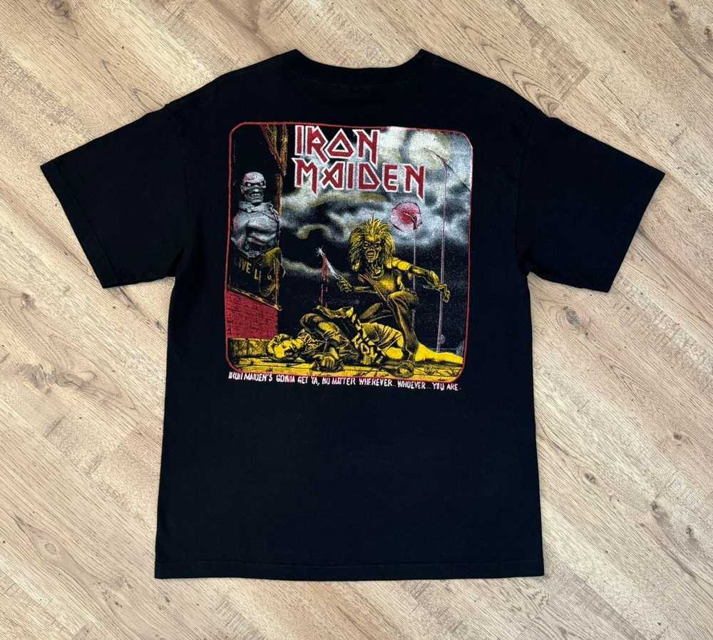 Band Tees × Iron Maiden × Vintage Vintage 1990s I… - image 2
