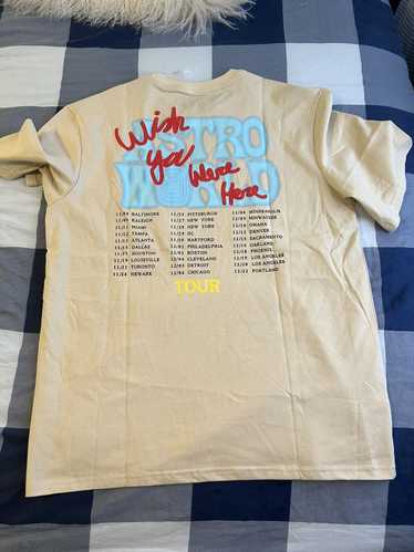 Travis Scott Cactus Jack Sicko Mode Astroworld Hip Hop Rap Tour Merch Tee in Tan online