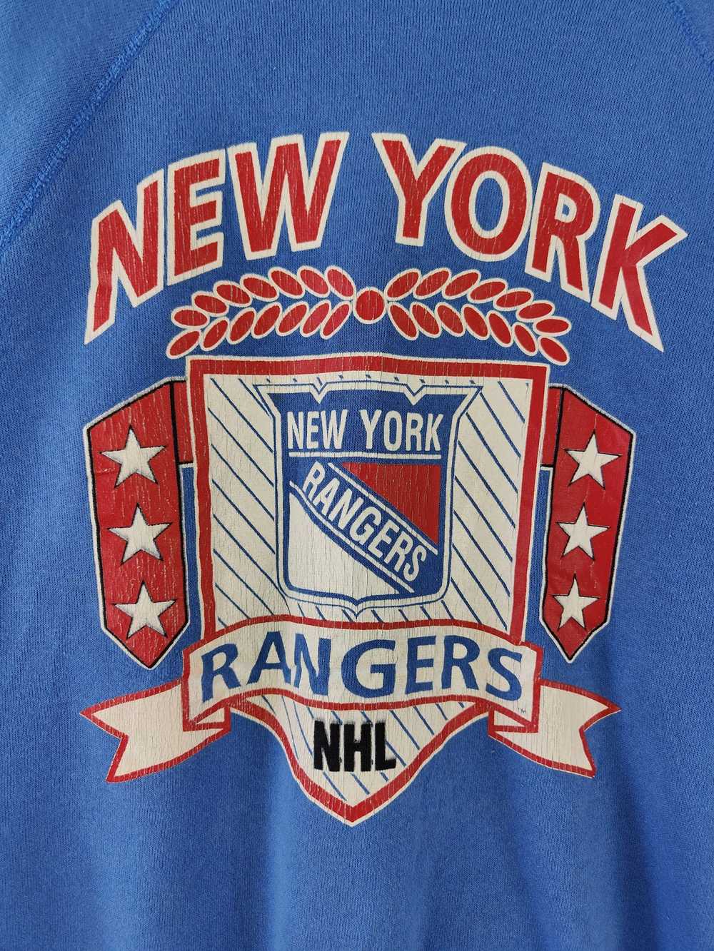 NHL × New York × Vintage Vintage 80s New York Ran… - image 4