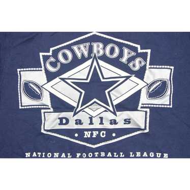Hanes 90s Vintage Dallas Cowboys Football Crewnec… - image 1