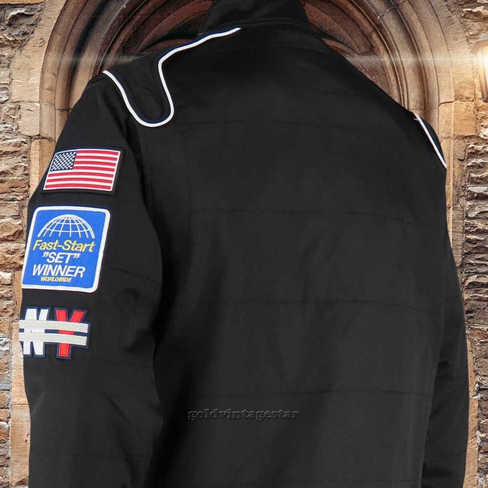 Other Kith Racing Patches Snap Satin Jacket M Bol… - image 10