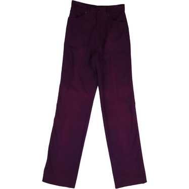 Vintage Vintage Purple High Waist Boho Jeans 24 - image 1