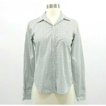 Theory Theory Button-Up Shirt Blouse Womens S P W… - image 1