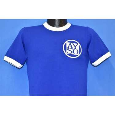 Russell Athletic vtg 70s AYSO #8 AMERICAN YOUTH SO