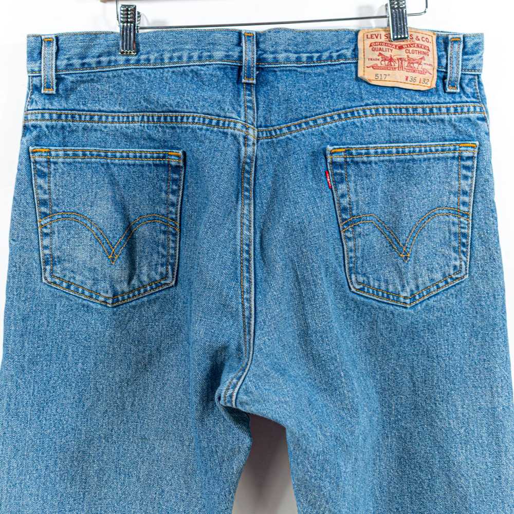 Levi's × Streetwear × Vintage Levi's 517 Jeans 36… - image 11