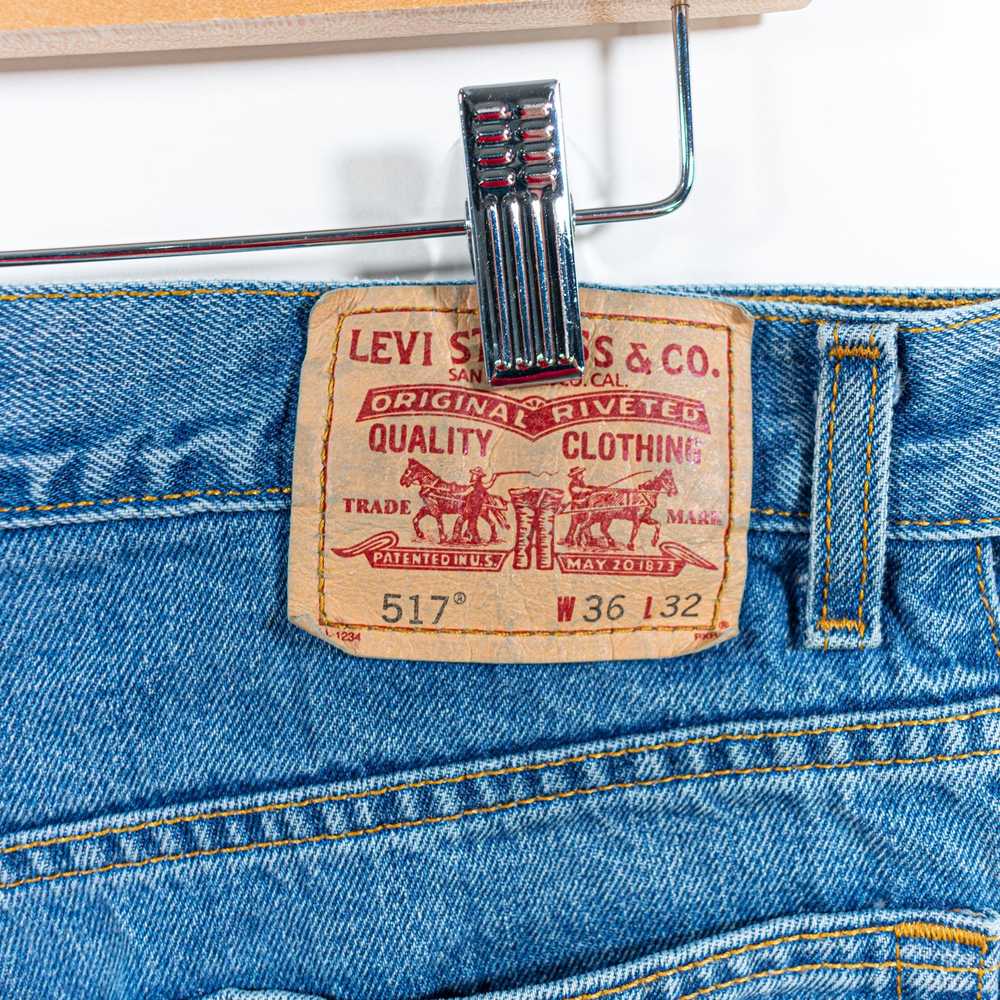 Levi's × Streetwear × Vintage Levi's 517 Jeans 36… - image 3