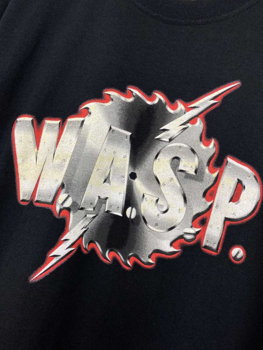 Band Tees × Rock T Shirt × Vintage WASP The Neon … - image 2