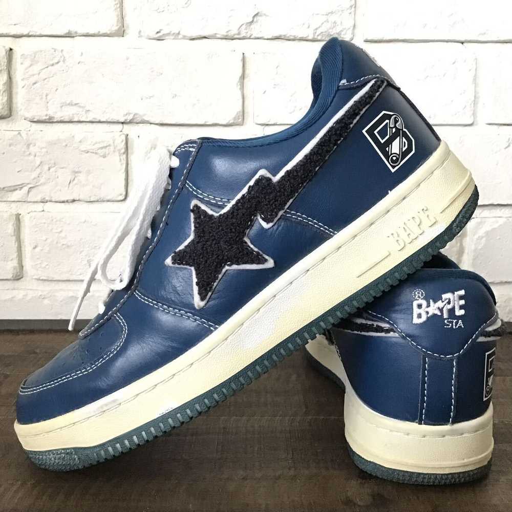 Bape Leather BAPE STA sneakers a bathing ape shoe… - image 1