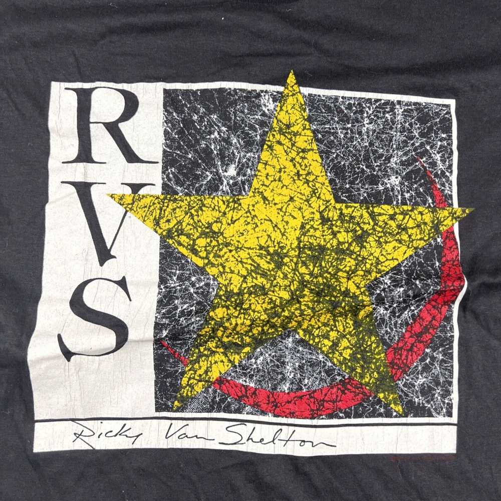 Vintage Vintage Ricky Van Shelton Shirt L 1988 - image 2