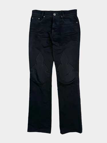 Chrome Hearts Fleur Knee Denim