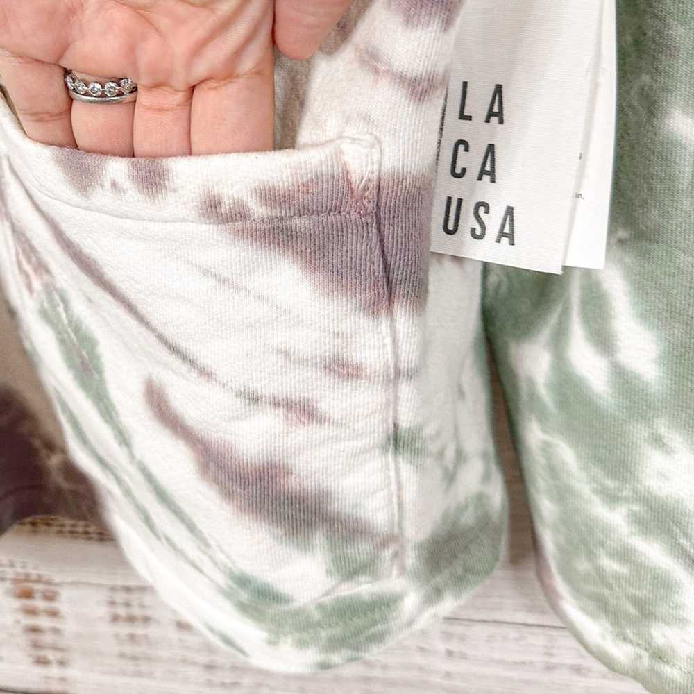 LACAUSA Lacausa Tie Dye Sugarplum Jacket, EUC, La… - image 8