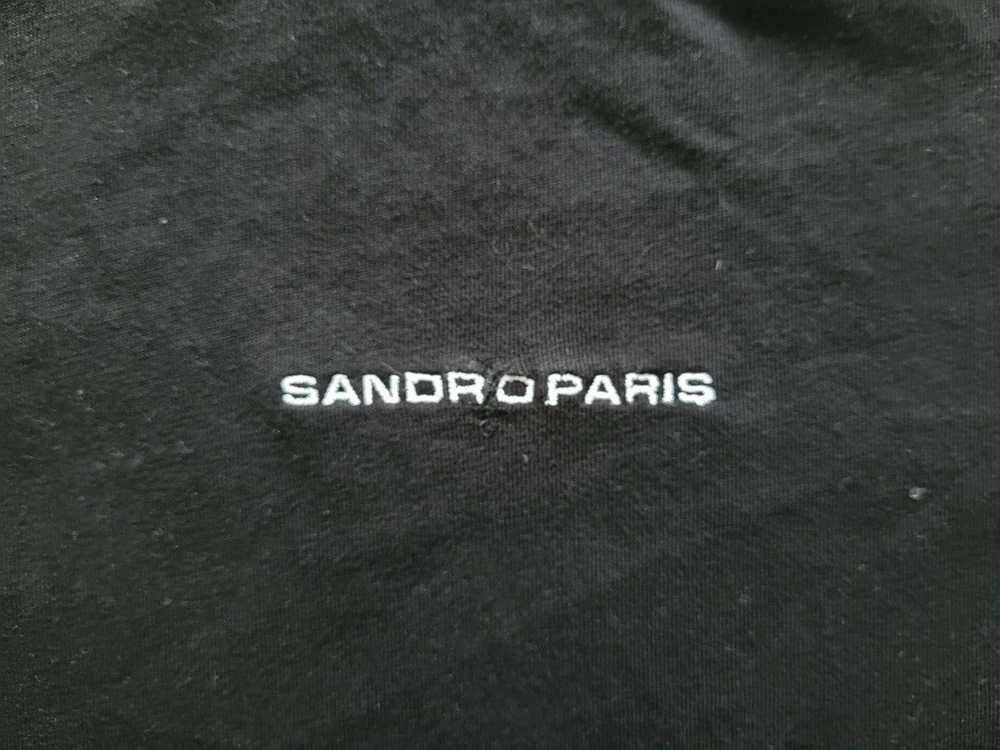 Luxury × Sandro × Streetwear Sandro Mini logo Tee - image 4