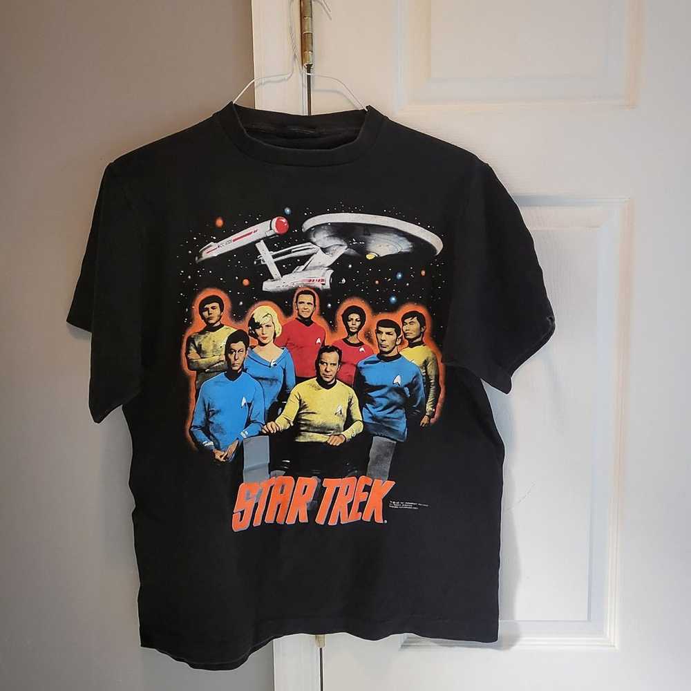 Vintage 90s Star Trek T-Shirt 1991 Changes Tag Gr… - image 1