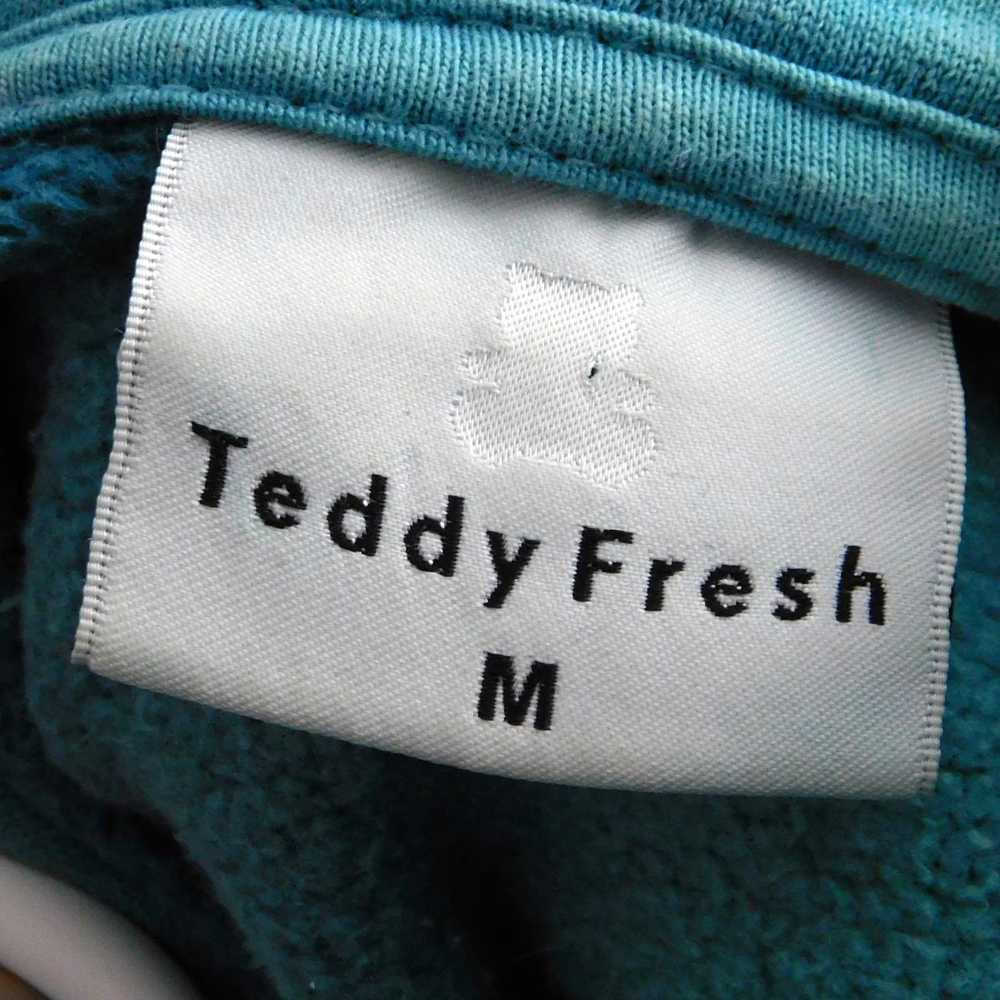 Teddy Fresh Teddy Fresh Hoodie Size M Blue Split … - image 2