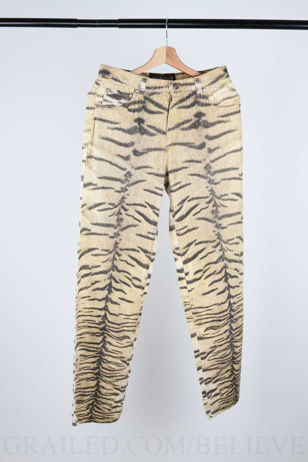 Roberto Cavalli ROBERTO CAVALLI PANTS ANIMAL LOGO… - image 1