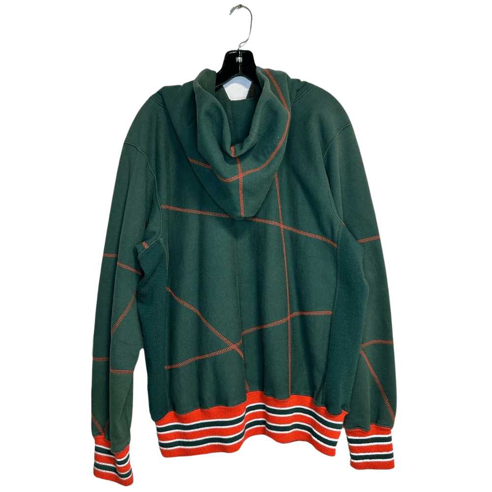 Other University of Miami- Green Hoodie with Oran… - image 2