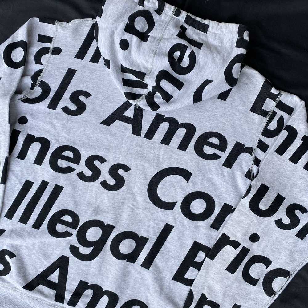 Supreme Supreme illegal business america zip hood… - image 6