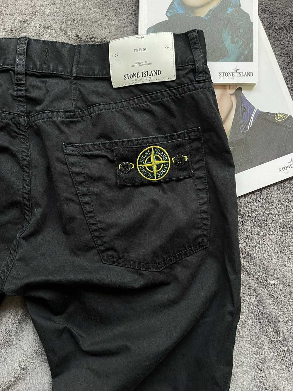 Stone Island STONE ISLAND W36 PANTS SLIM STREETWE… - image 4